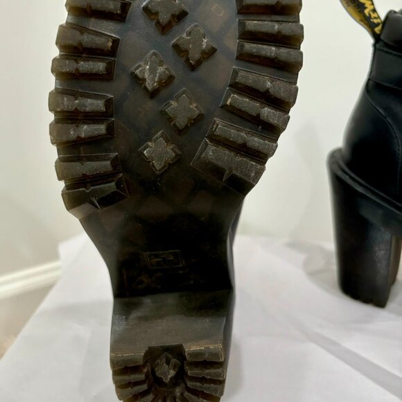 DR MARTENS JESY PLATFORM BLOCK HEEL BOOTS - Picture 8 of 8
